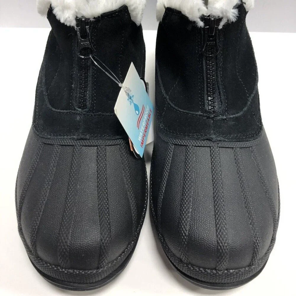 Propet Women’s Lumi Winter Boots Black, Size 6 Wide